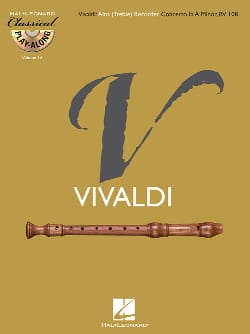 Concerto En la Min. Rv 108 VIVALDI Partition Flûte à bec