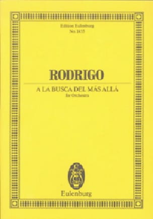 A la busca del más allá RODRIGO Partition Petit format