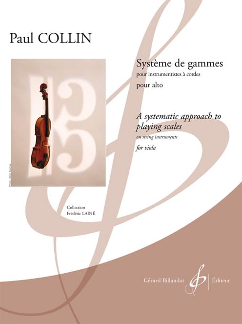 Système de Gammes Pour Alto Paul Collin Partition Alto
