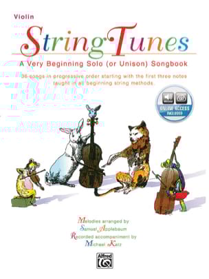 String Tunes - Violon Samuel Applebaum Partition Violon