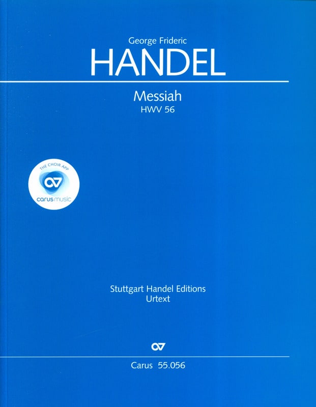 Messie - Score HAENDEL Partition Grand format