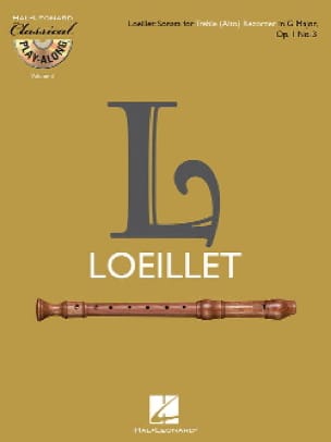 Sonate Op.1 N°3 En Sol Maj. LOEILLET Partition