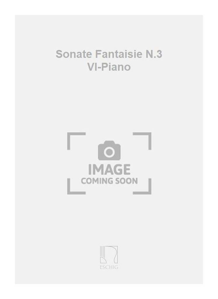 Sonate n° 3 VILLA-LOBOS Partition Violon