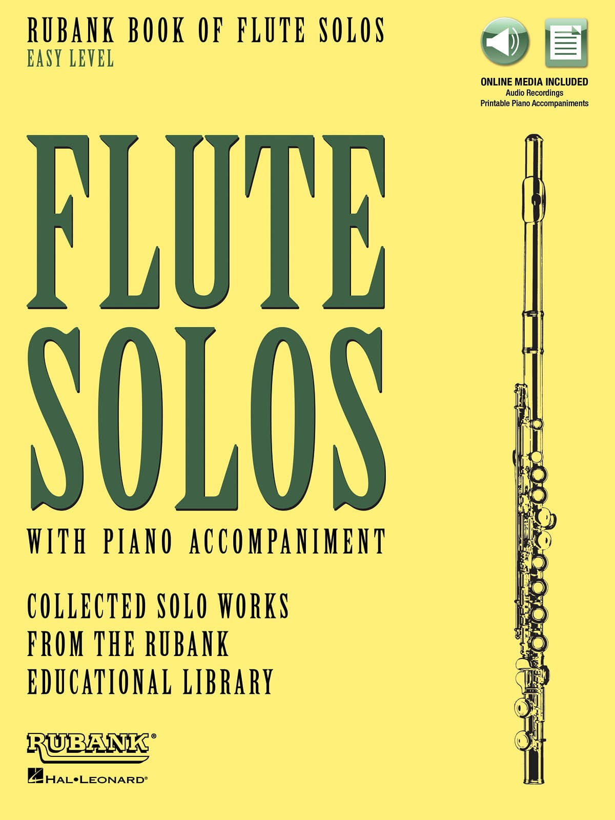 Rubank Book of Flute solos - easy level Partition Flûte traversière
