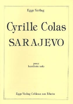 Sarajevo Cyrille Colas Partition Hautbois