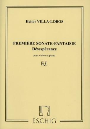 Sonate-Fantaisie n° 1 VILLA-LOBOS Partition Violon
