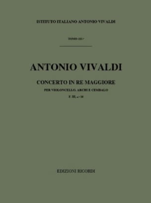 Concerto en Ré Maj. - F. 3 N°16 - Partitura - VIVALDI - Partition