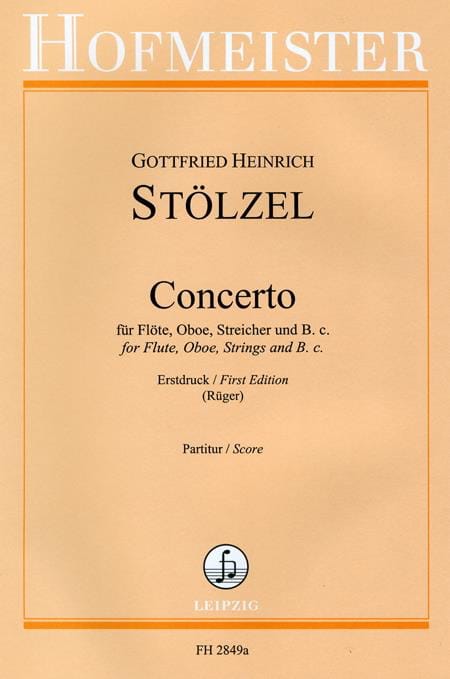 Concerto Gottfried Heinrich Stölzel Partition