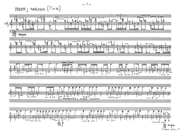Yta Esa-Pekka Salonen Partition Flûte traversière