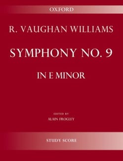 Symphonie n° 9 - Conducteur WILLIAMS VAUGHAN Partition Petit format