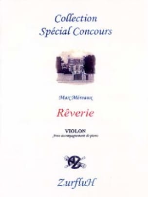 Rêverie - Violon Max Méreaux Partition Violon