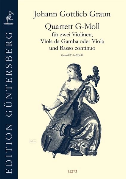 Quartett in g Moll Johann Gottlieb Graun Partition