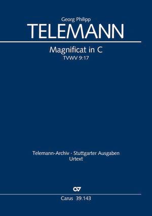 Magnificat in C TELEMANN Partition