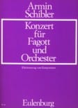Konzert für Fagott Armin Schibler Partition Basson