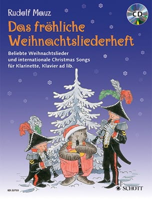 Das Fröhliche Weihnachtsliederheft Rudolf Mauz Partition Clarinette