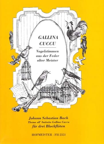 Gallina Cuccu BACH Partition