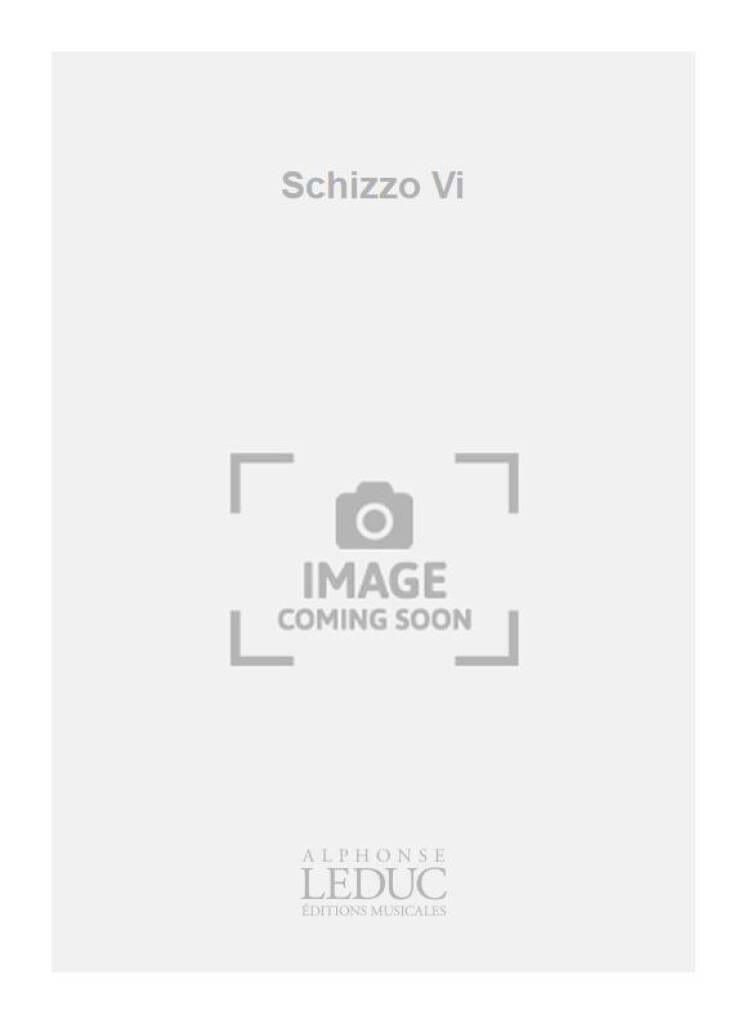 Schizzo VI Jean-Marc Laureau Partition Alto
