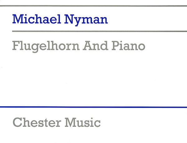 Nyman Flugelhorn And Piano Michael Nyman Partition