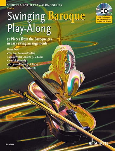 Swinging Baroque Play-Along for Violon - Alexander L'Estrange