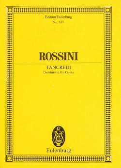 Ouverture de Tancrede - Score ROSSINI Partition Petit format