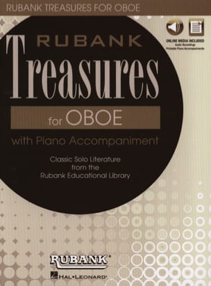 Rubank Treasures for Oboe - Hautbois et Piano Partition Hautbois