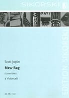 New Rag für 4 Violoncelli JOPLIN Partition Violoncelle