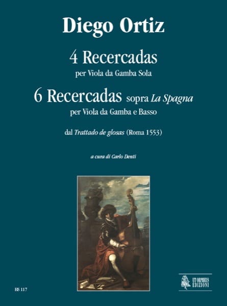 4 Recercadas Diego Ortiz Partition Viole de gambe