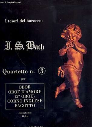 Quatuor N°3 Offrande Musicale - Parties + Conducteur - BACH