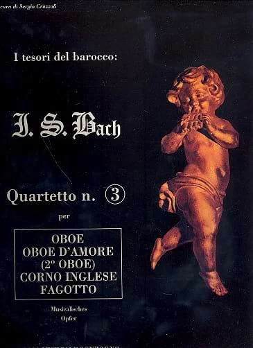 Quatuor N°3 Offrande Musicale - Parties + Conducteur - BACH