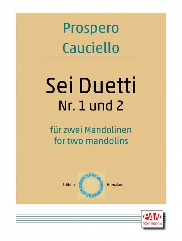 Sei Duetti Nr 1 et Nr 2 - Prospero Cauciello - Partition
