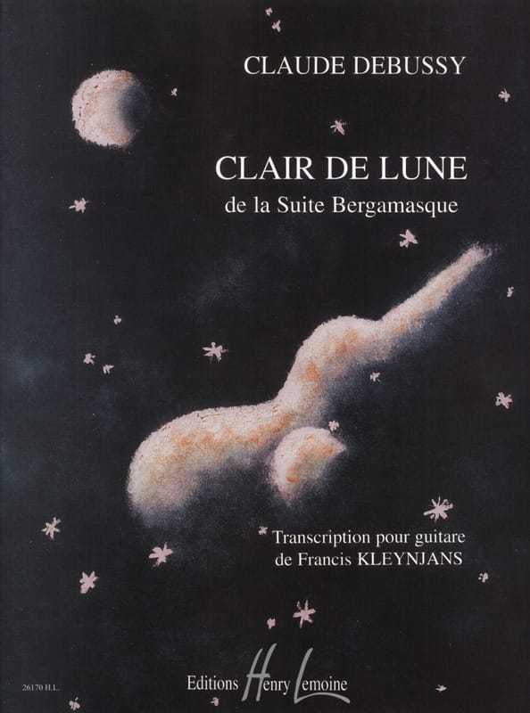 Clair de Lune - Rév. Kleynjans DEBUSSY Partition Guitare