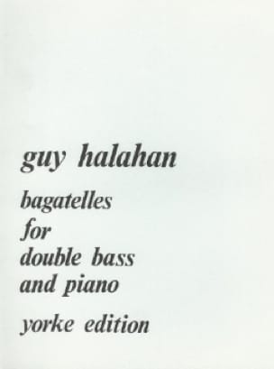 Bagatelles - Contrebasse Guy Halahan Partition