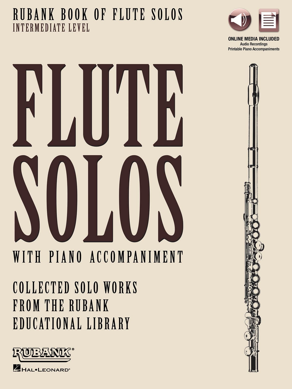 Rubank Book of Flute Solos - Intermediate level - Partition