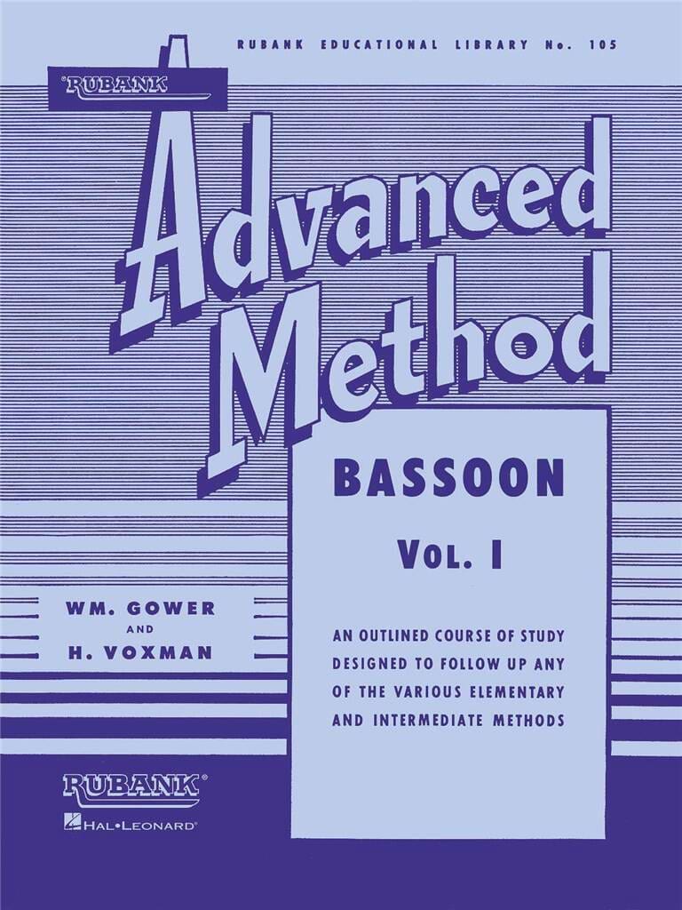 Rubank Advanced Method - Bassoon Vol. 1 Partition