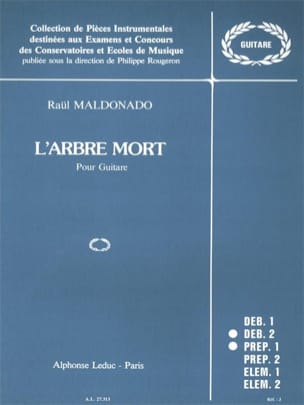 L'Arbre Mort Raul Maldonado Partition Guitare