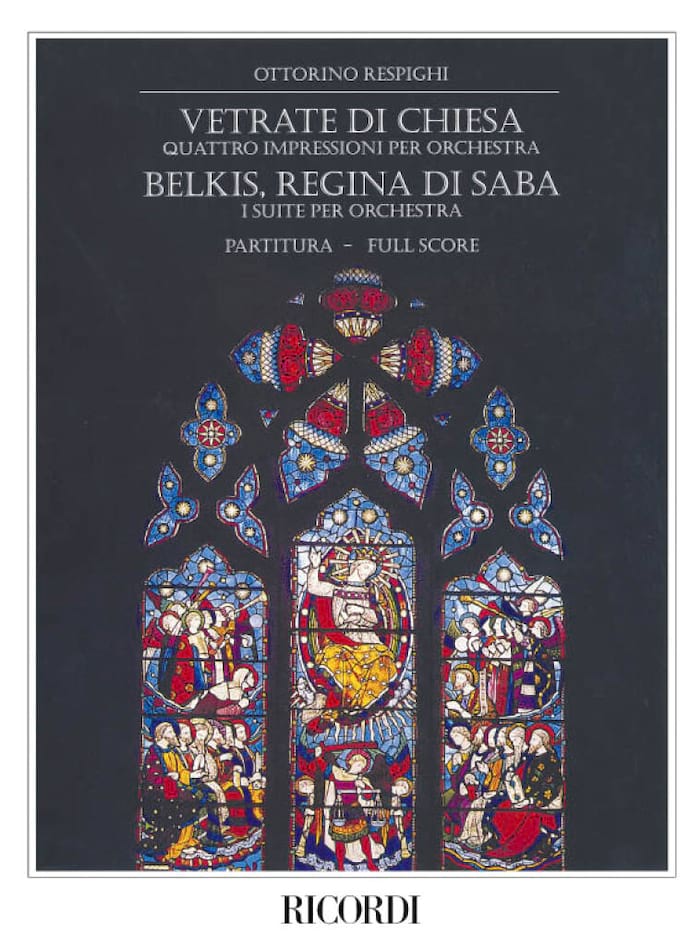 Vetrate Di Chiesa - Score RESPIGHI Partition Grand format