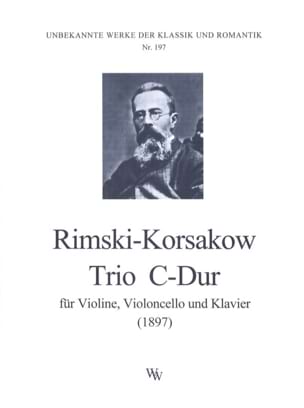 Trio C minor - Violine Cello Klavier RIMSKY-KORSAKOV Partition Trios