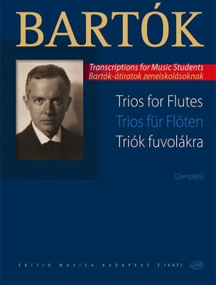 Trio - 3 Flûtes BARTOK Partition Flûte traversière