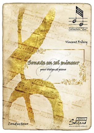 Sonate en sol mineur Vincent Friberg Partition Violon
