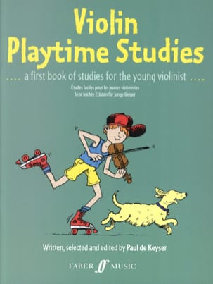 Violin Playtime studies Paul de Keyser Partition Violon