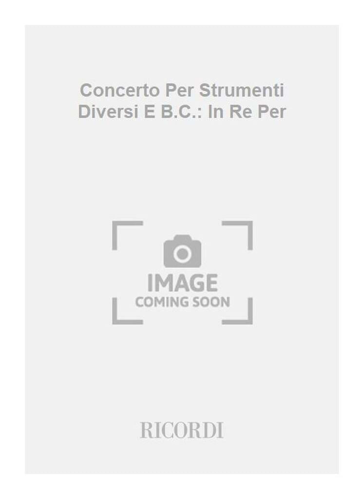 Concerto en RĂ© Maj. - F. 12 n° 9 - MatĂ©riel - VIVALDI - Partition