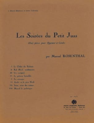 Les Soirées du Petit Juas - Partition Manuel Rosenthal Partition