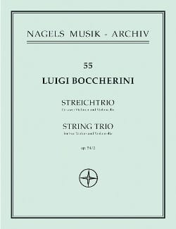 Trio für 2 Violinen und Violoncello op. 54 Nr. 2 - Stimmen