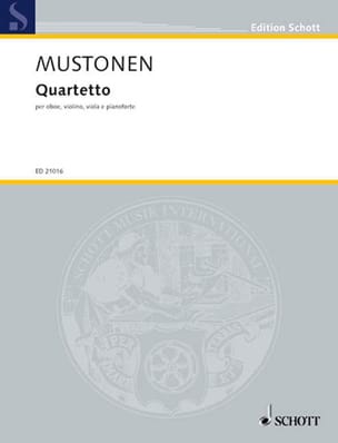 Feuillez l'ouvrage Quartetto 2010 - Olli Mustonen - Partition - Quatuors