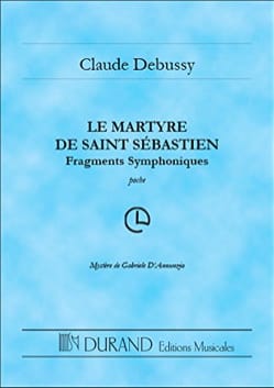 Le Martyre de Saint-Sébastien DEBUSSY Partition Petit format