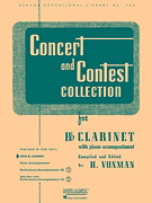 Concert And Contest - Piano Accomp. Voxman Partition