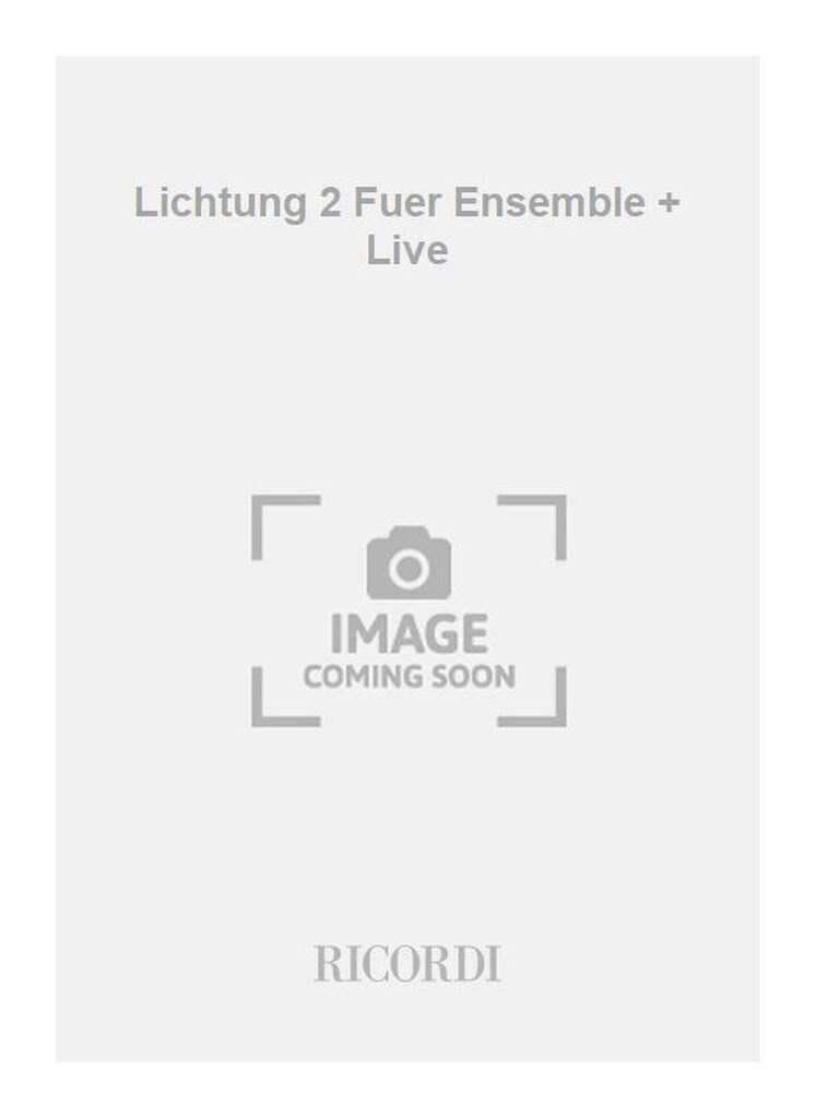 Lichtung II - partitur Emmanuel Nunes Partition