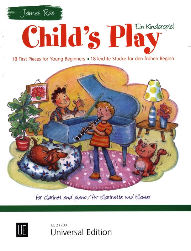 Child's Play - Clarinette - James Rae - Partition - Clarinette