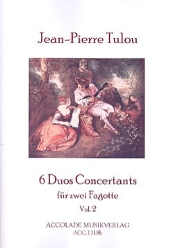6 Duos Concertants Vol. 2 Jean-Pierre Tulou Partition Basson