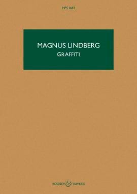 Graffiti - Conducteur Magnus Lindberg Partition Grand format